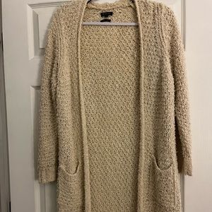 Massimo Dutti Knee/ankle length heavy knit cardigan